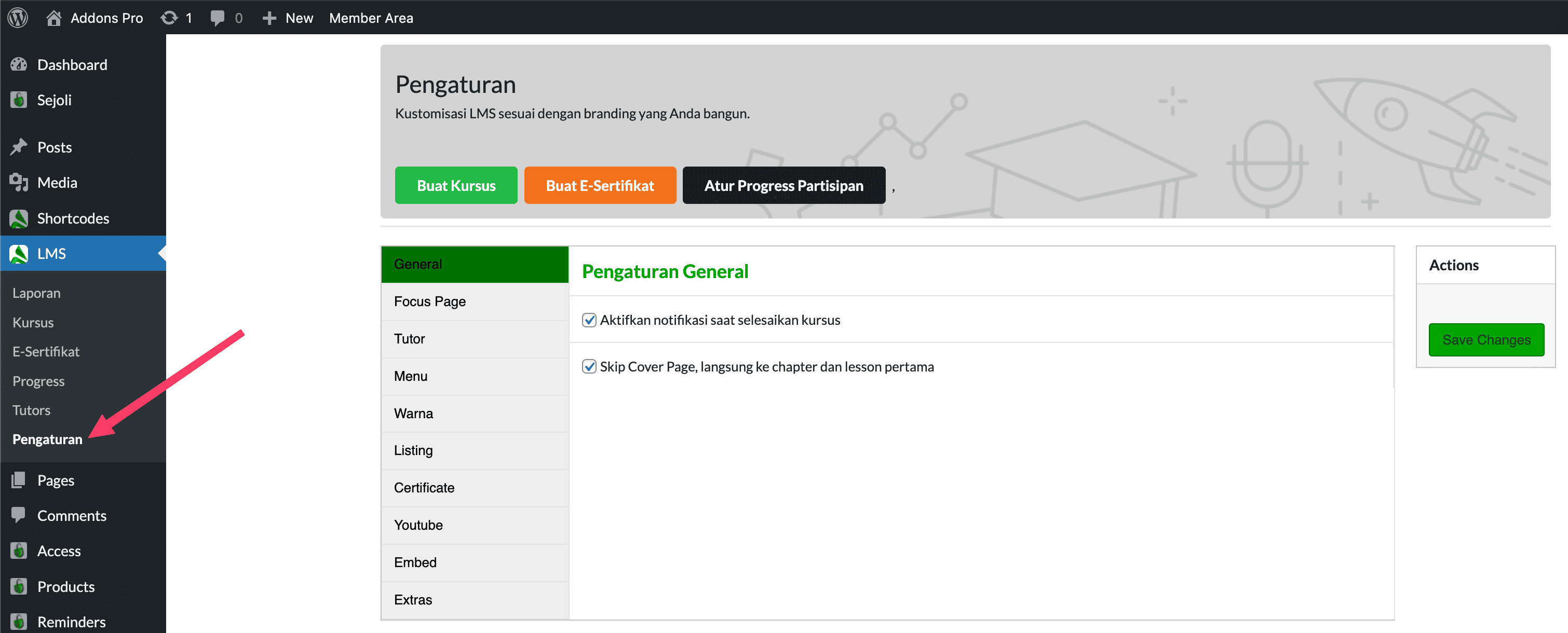 addon sejoli tutorial